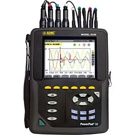 AEMC 2136.32 PowerPad III se sondami MN193-BK