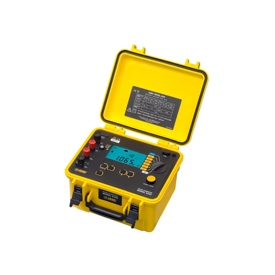AEMC 6240 Mikroohmmetr