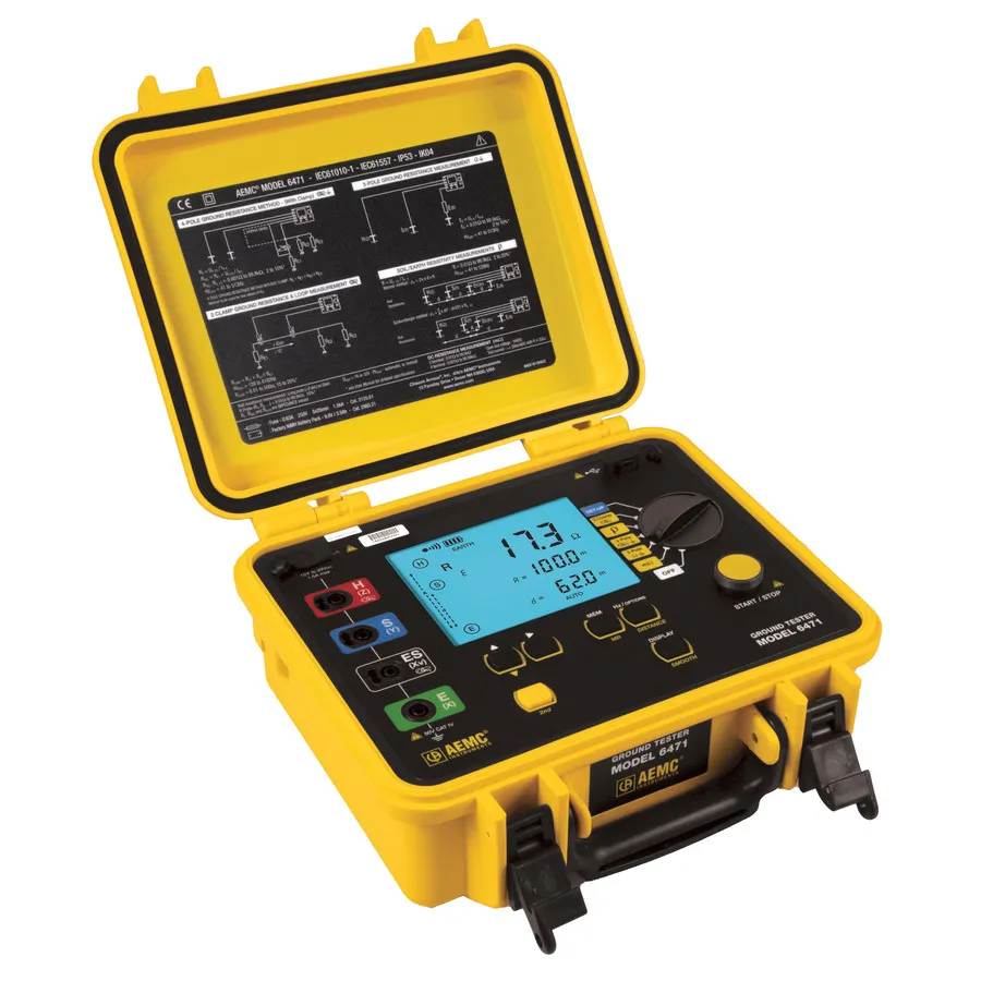 AEMC 6471 Kit-500ft Měřič uzemňovací odolnosti