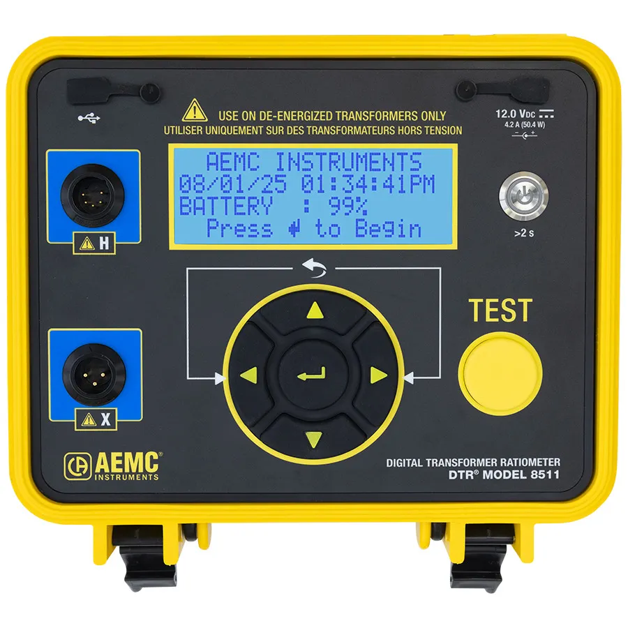 AEMC DTR 8511 digitální transformátor ratioměr