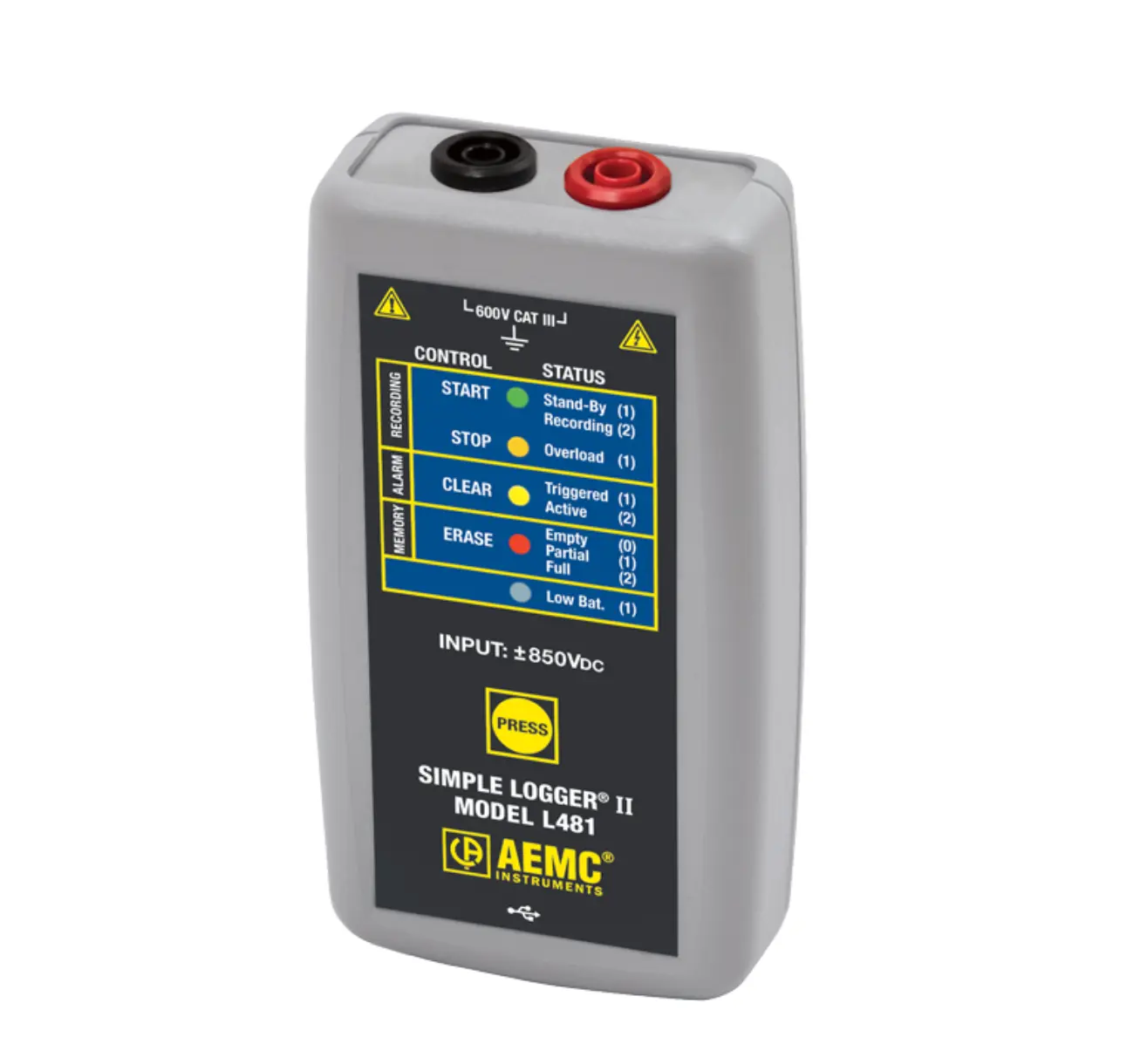 AEMC L481 Jednoduchý Logger II