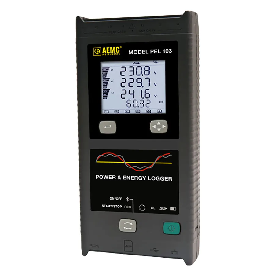 AEMC PEL 103 záznamník výkonu a energie