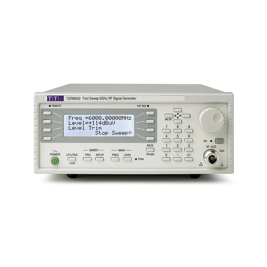 6 GHz syntetizovaný generátor signálu Aim-TTi TGR6000