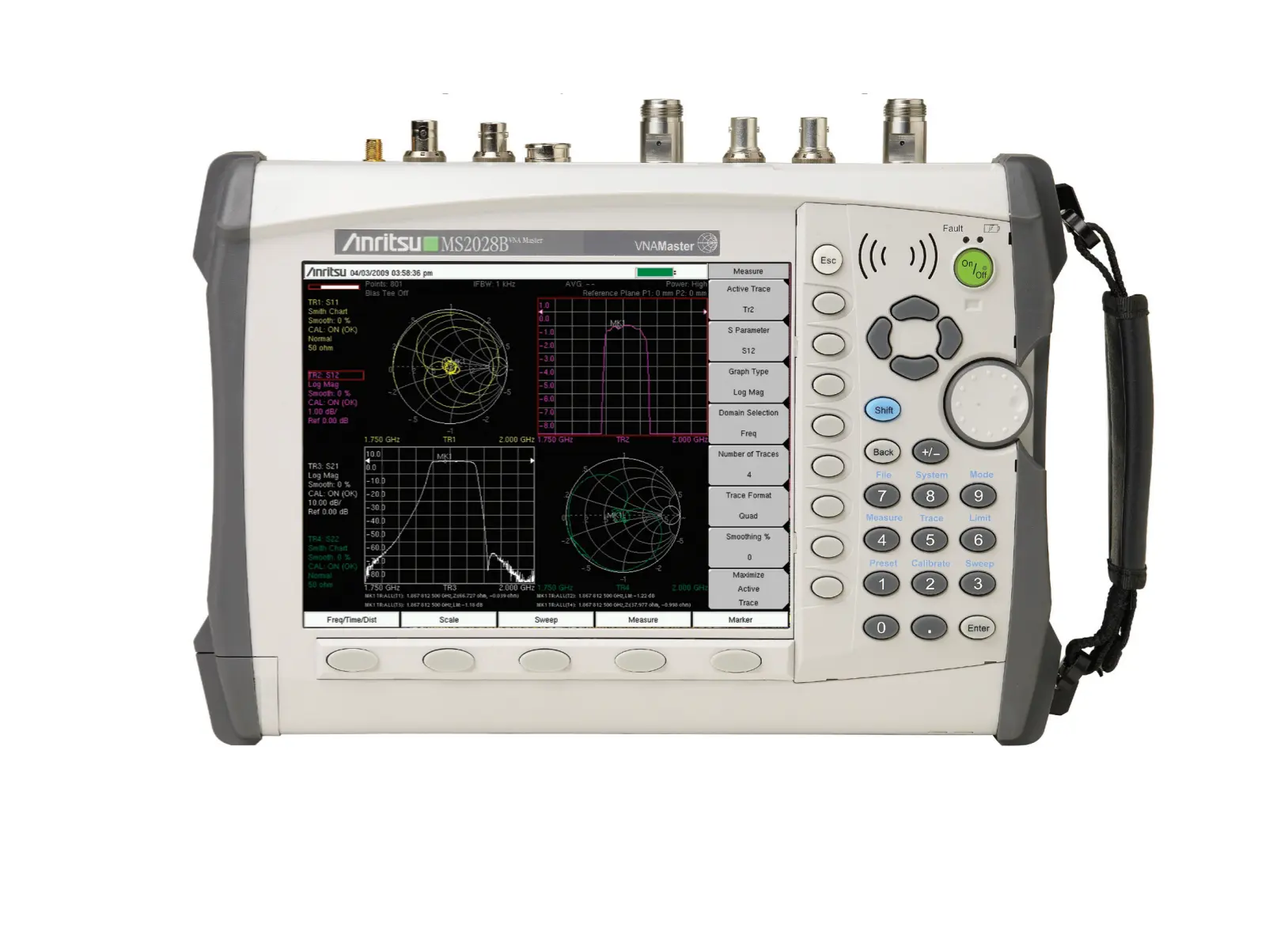 Anritsu MS2028B VNA Master Vektorový analyzátor sítě
