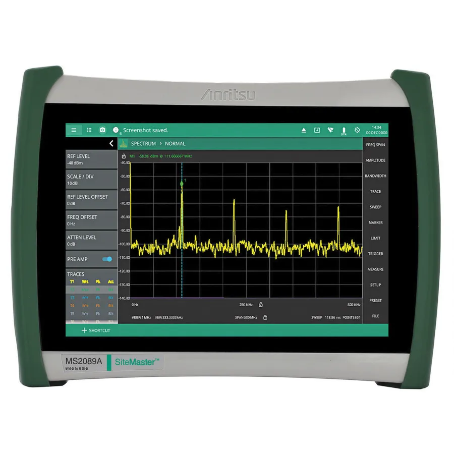 Anritsu MS2089A-0704/0804 analyzátor kabelů a antén
