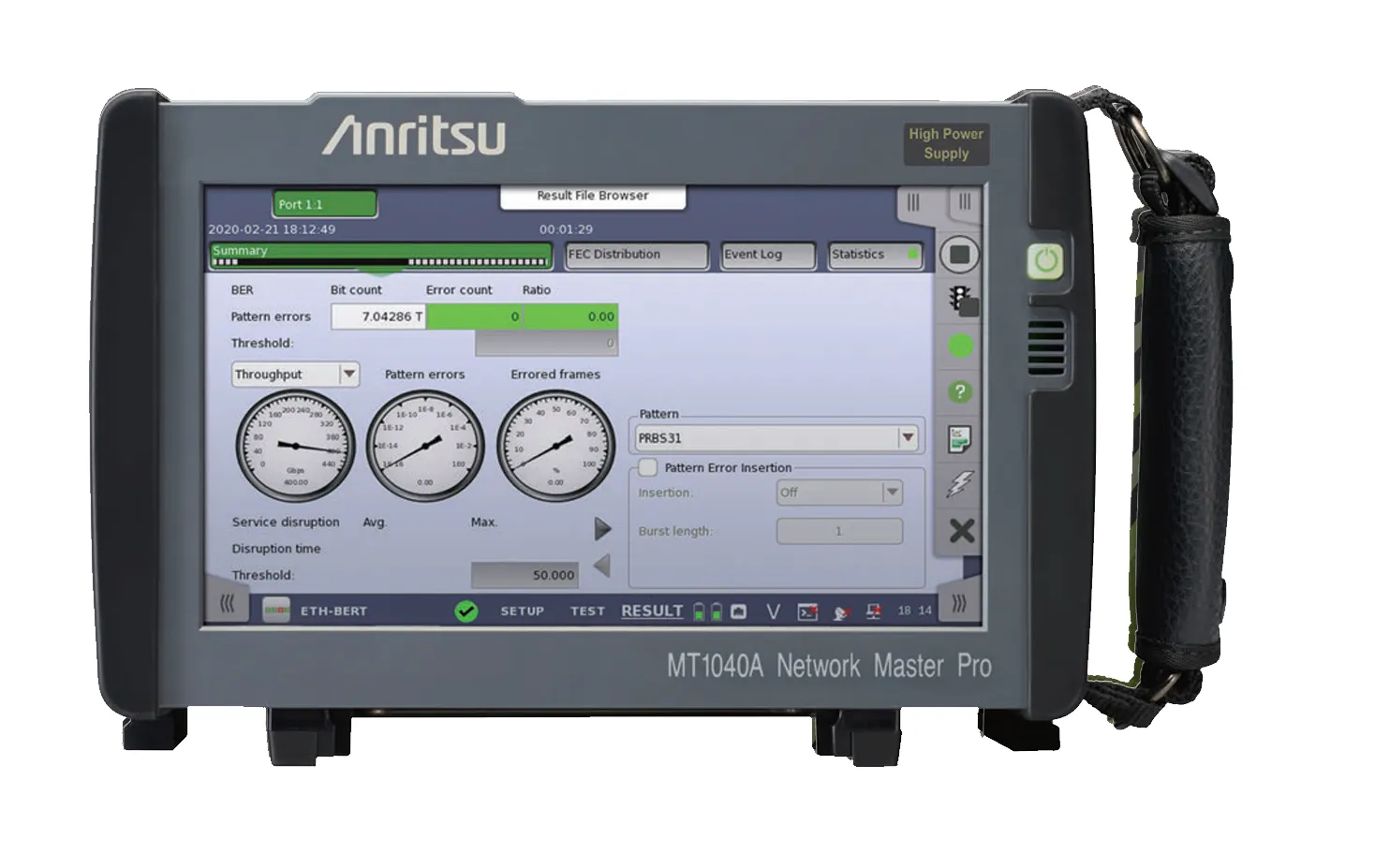 Modul vícerychlostního přenosu Anritsu MU104014A