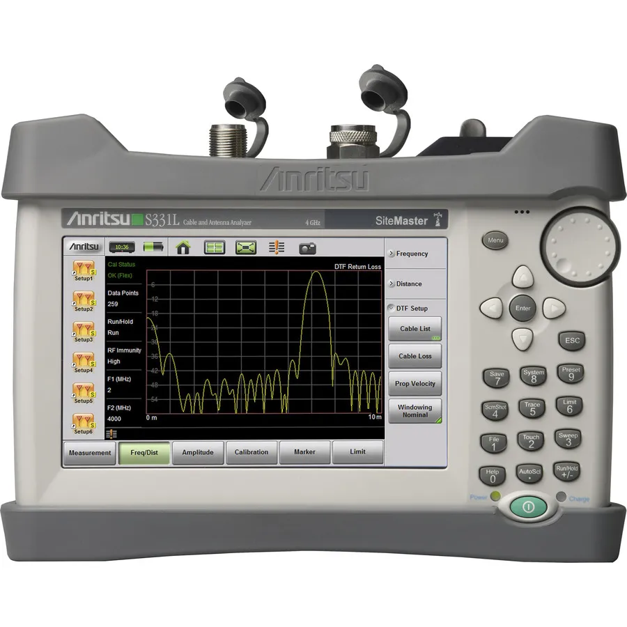 Anritsu S331L Site Master – Analyzátor kabelů a antén