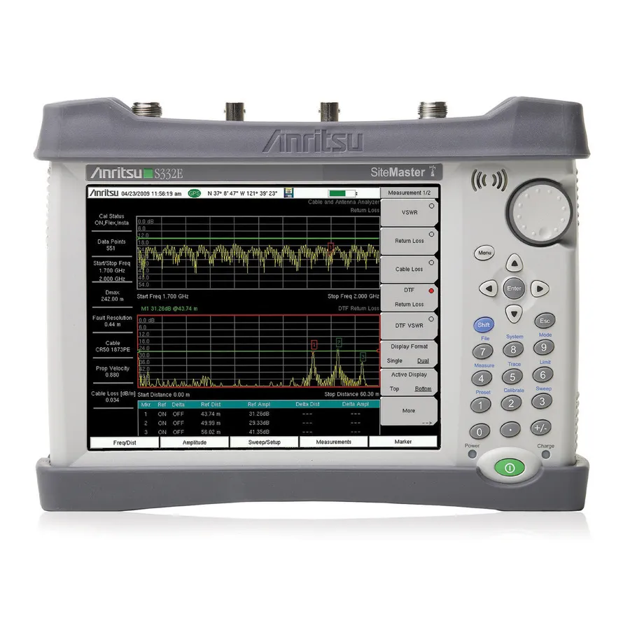 Anritsu S332E – Analyzátor kabelů a antén