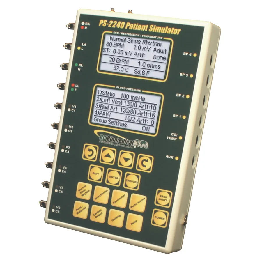 BC Biomedical PS-2240 Víceúčelový simulátor pacienta