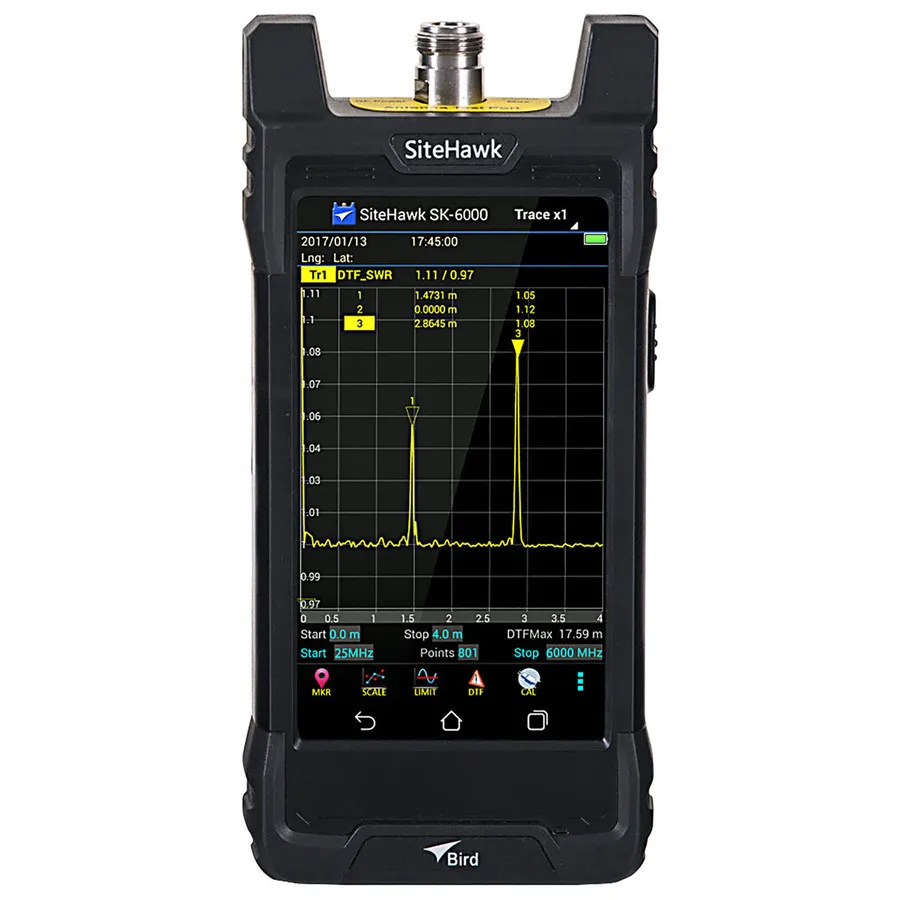 Bird SK-6000-TC Analizátor kabelů a antén
