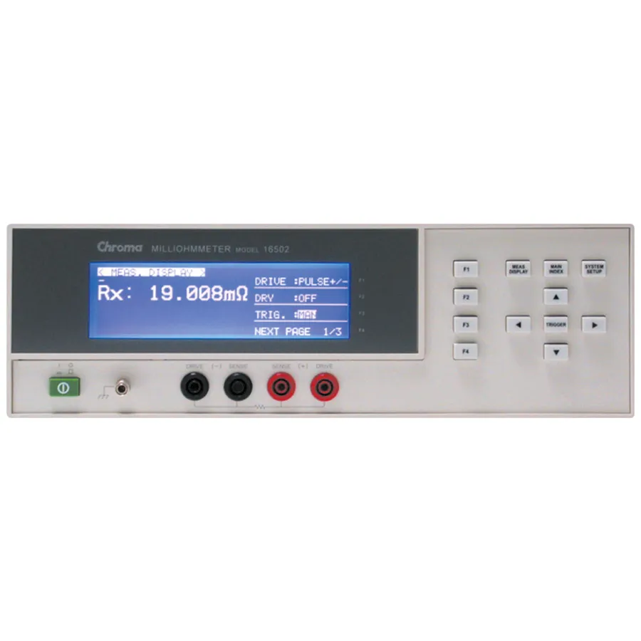 Chroma 16502 Miliohnmeter