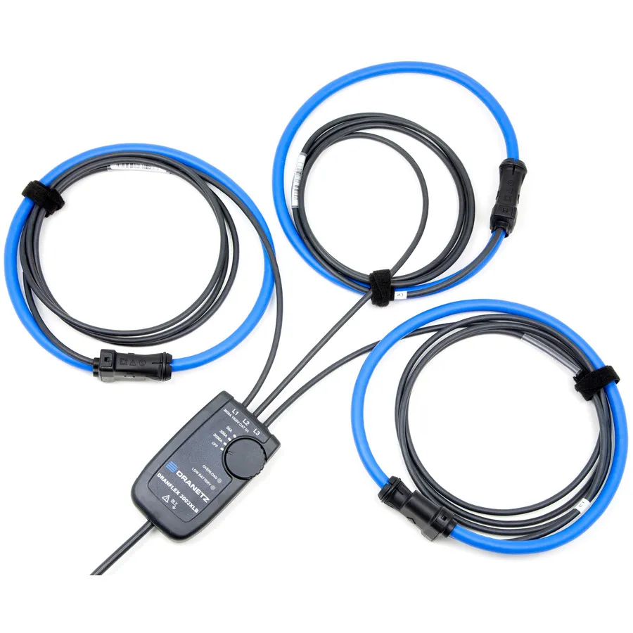 Dranetz DRANFLEX3003XLB24 Třífázová flexibilní sonda proudu 24 palců