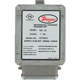 Dwyer Instruments 608-5 Měřič diferenciálního tlaku