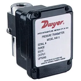 Dwyer 645-11 Přenosič diferenčního tlaku (mokrý/mokrý)