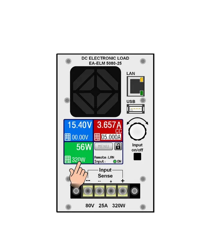 Elektro-Automatik EA-ELM 5080-25 Regenerační elektronické zatížení