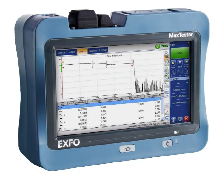 EXFO MAX-720D-Q1 kvadruple OTDR
