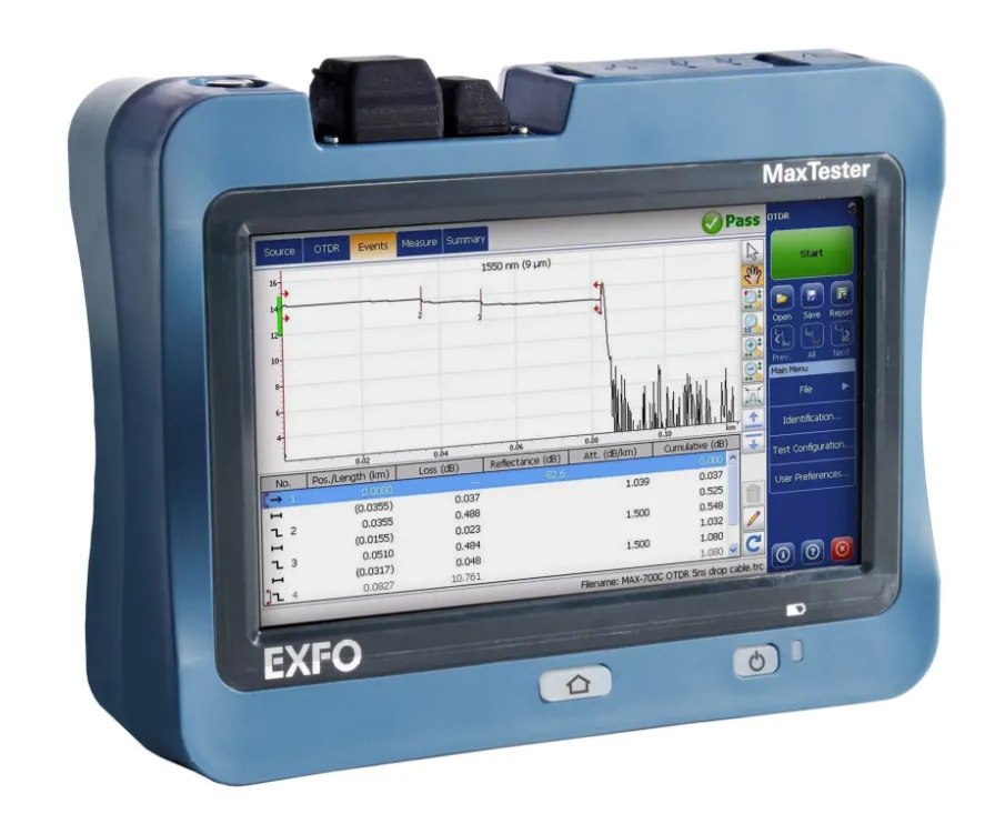 EXFO MAX-720D-Q2 kvadruple OTDR