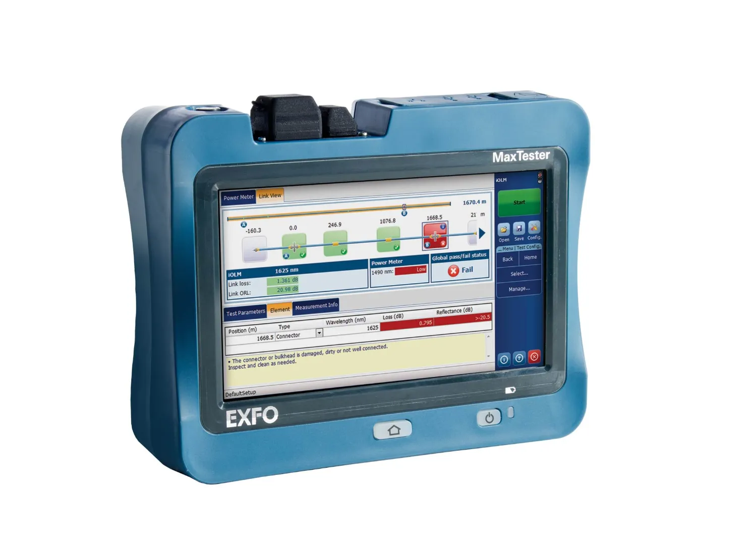 EXFO MAX-730C-SM3 OTDR