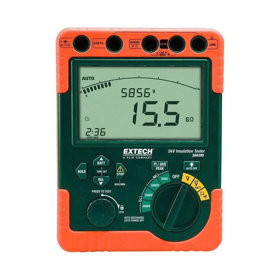 Extech 380395 digitální měřič izolace