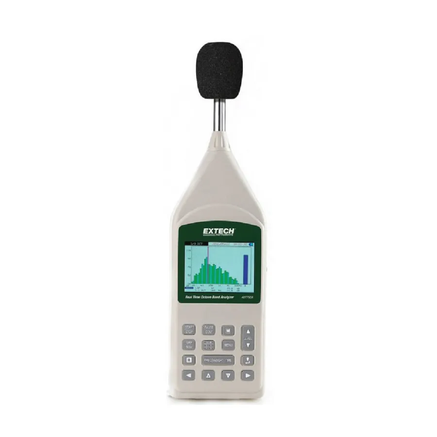 Analyzátor oktávových pásem v reálném čase Extech 407790A