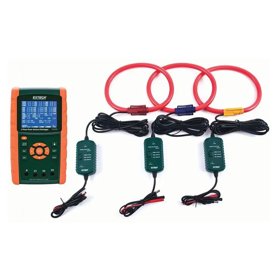 Extech PQ3450-30-NIST Datalogovací Analyzátor elektřiny