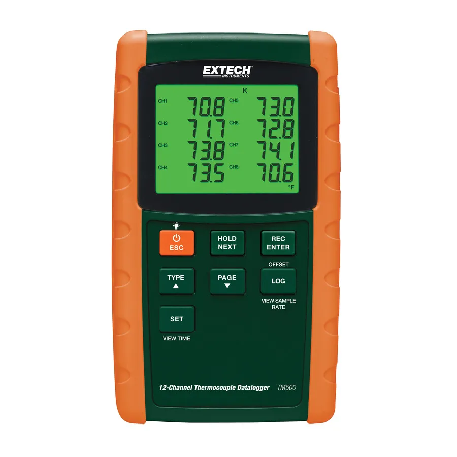 Teploměr Extech TM500 s zaznamenáváním dat