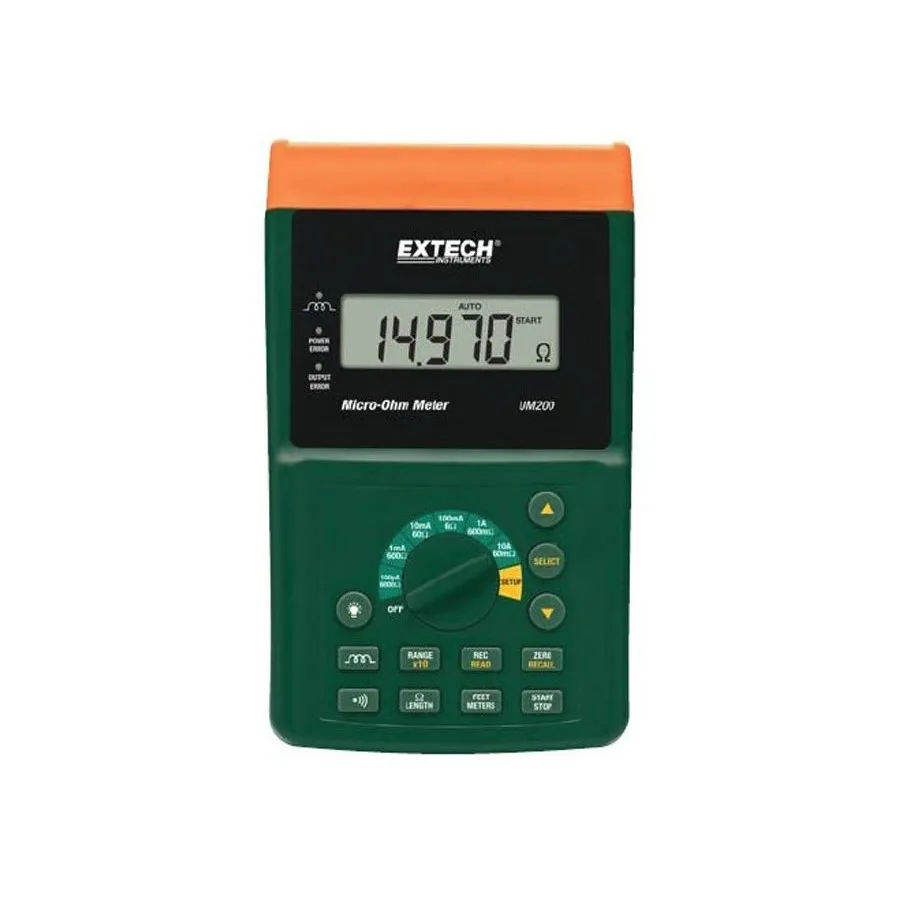Měřák mikro-ohmů Extech UM200