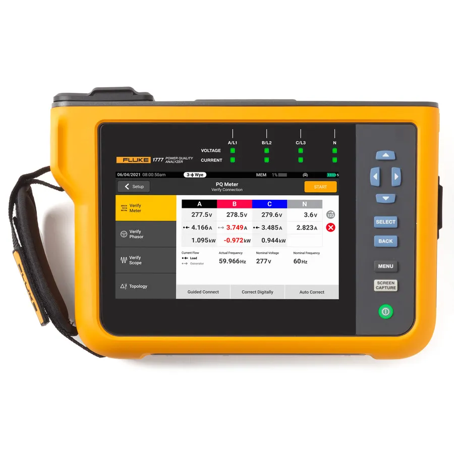 Fluke 1777/FPC analyzátor kvality energie