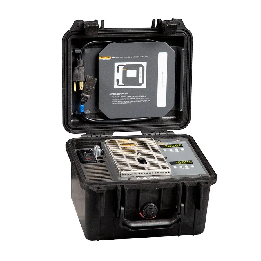Fluke 9009-B-156 průmyslový kalibrátor s dvojitým blokem