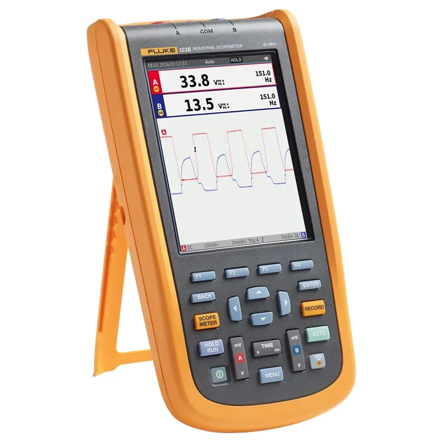 Fluke FLUKE-123B/NA/S Průmyslový ScopeMeter
