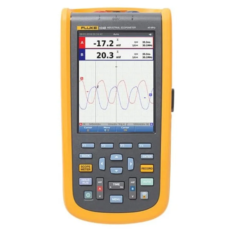 Fluke FLUKE-124B/INT/S Průmyslový ScopeMeter