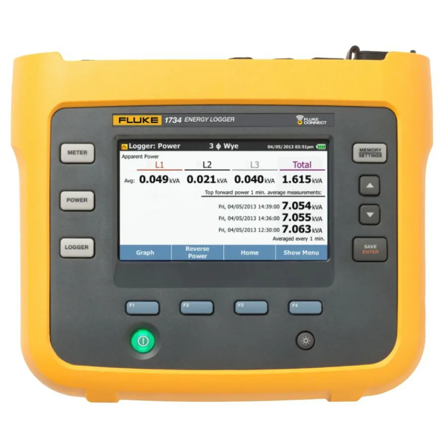 Fluke 1734/EUS Registrátor energie