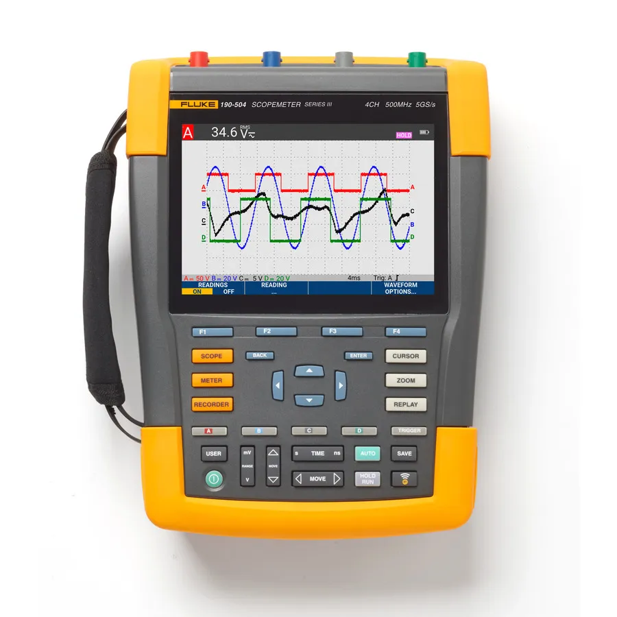 Fluke 190-504-III-S Ruční Osciloskop