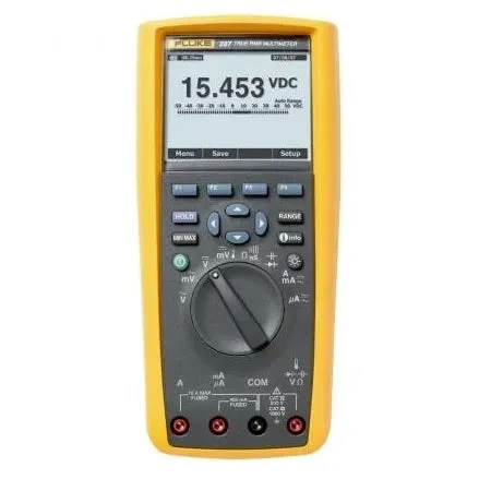 Fluke FLUKE-287/EUR True-RMS Zaznamenávající Multimetr s TrendCapture