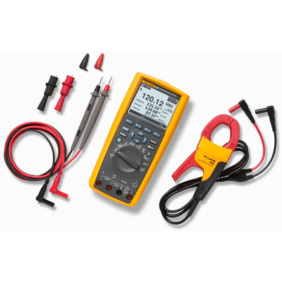 Protokolovací multimetr Fluke FLUKE-289/IMSK s proudovými klešti i400 AC