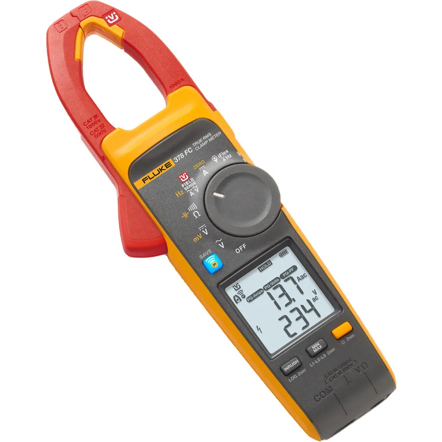 Fluke 378 FC AC/DC True-RMS kleštaňový multimetr s iFlex sondou