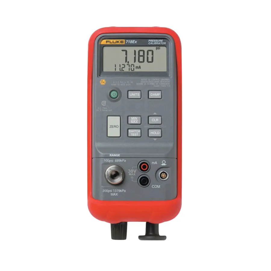 Fluke FLUKE-718EX 30 Bezpečný tlakový kalibrátor s vnitřní bezpečností