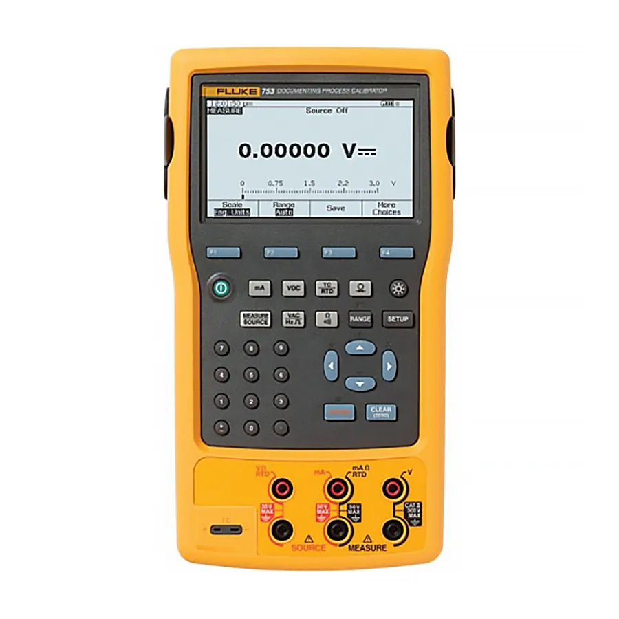 Fluke FLUKE-753 Dokumentující kalibrátor procesů