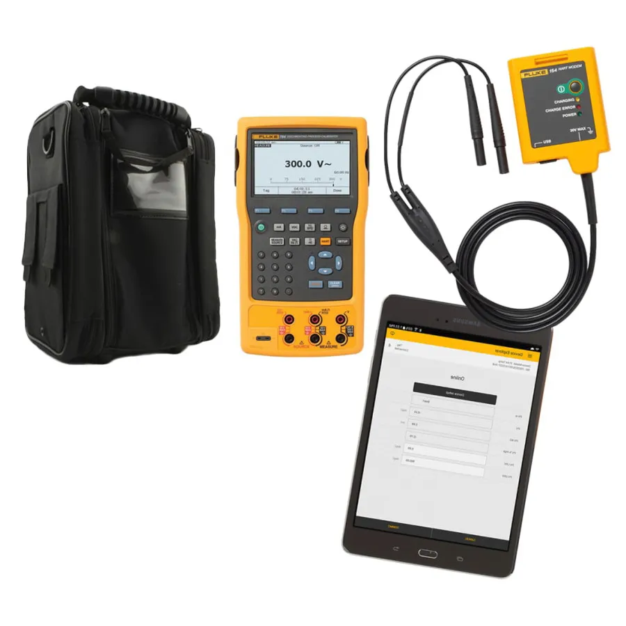 Fluke FLUKE-754/154 BU Balíček s kalibrátorem 754, tabletem a modulem HART