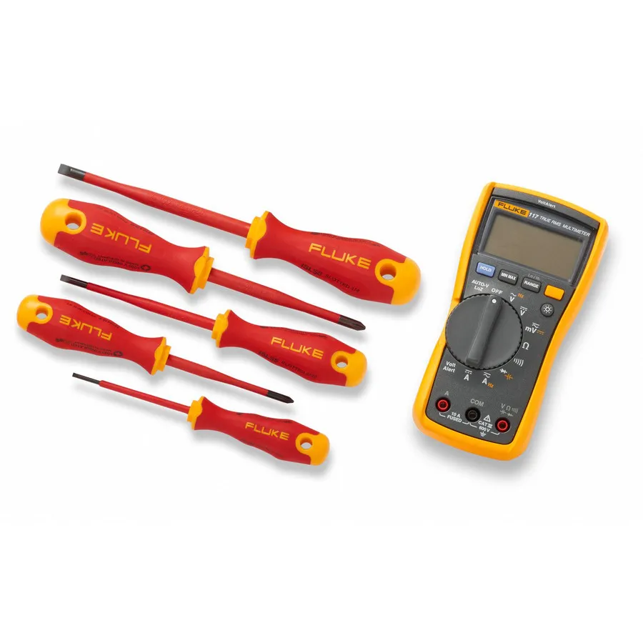Fluke IB117K 117 Digitální multimetr a souprava ručního nářadí pro začátečníky