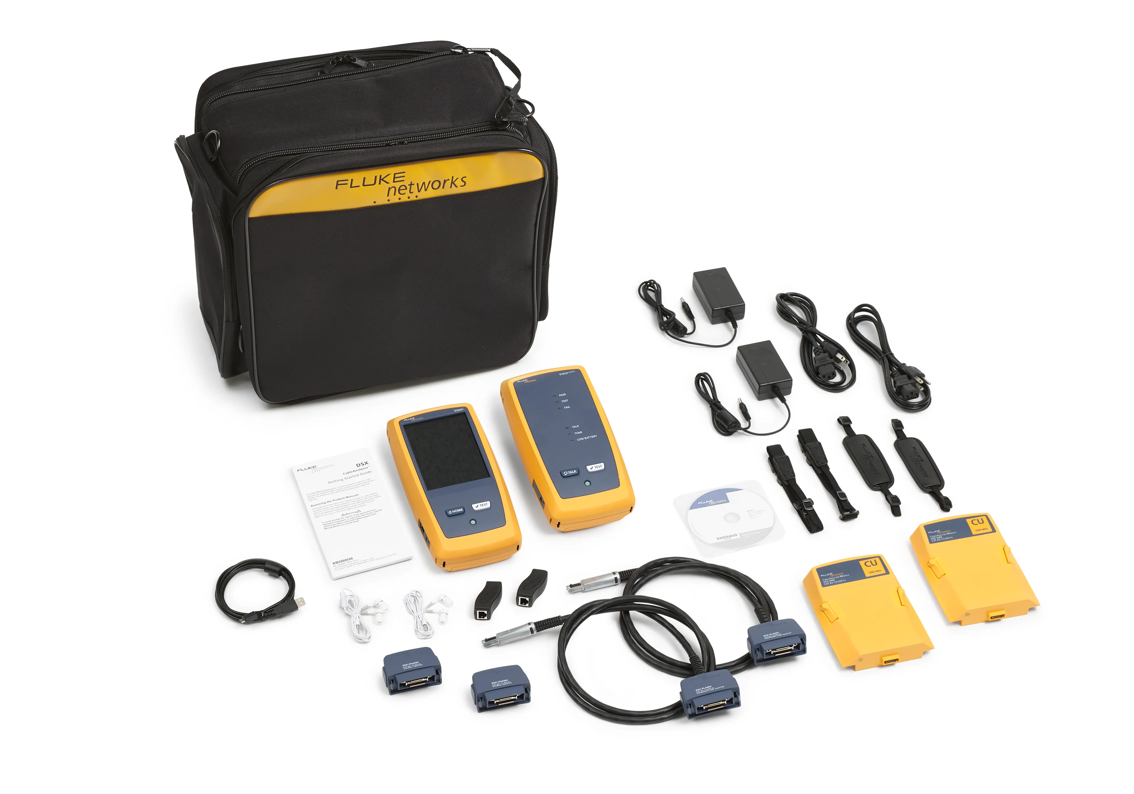 Tester certifikace měděných kabelů Fluke Networks DSX-5000 120