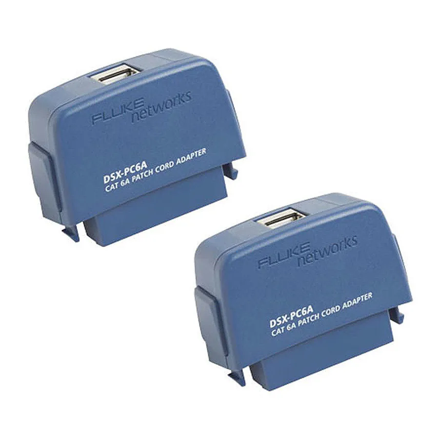 Sada adaptérů pro zkoušku kabelů Fluke Networks DSX-PC6AS Cat 6A