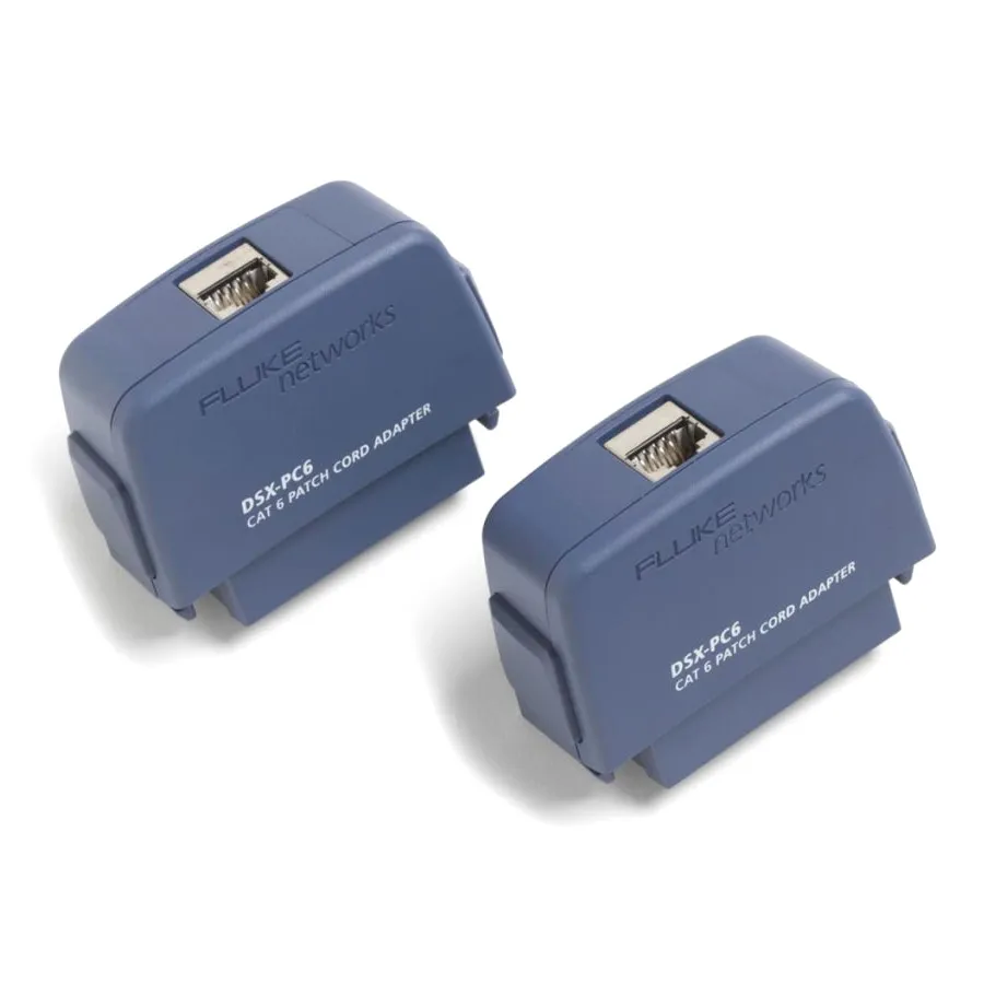 Sada adaptérů pro zkoušku kabelů Fluke Networks DSX-PC6S Cat 6