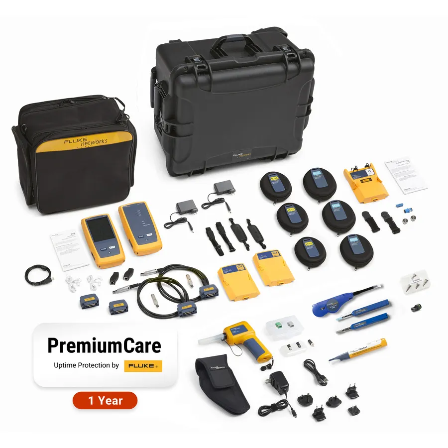 Fluke Networks DSX2-8000OI/GLD Versiv analyzátor kabelů a optických vláken