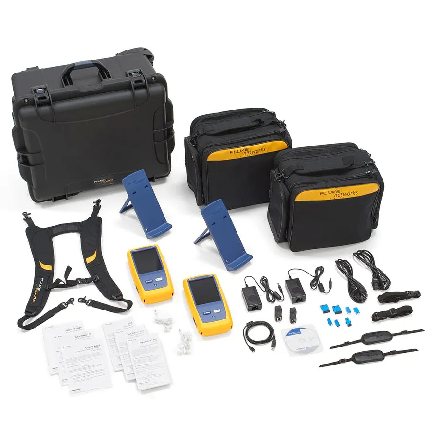 Fluke Networks DSX2-8000PRONW/GLD Versiv profesionální analyzátor kabelů a optických vláken