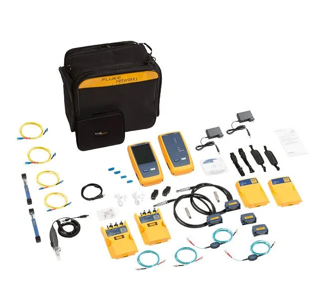 Fluke Networks DSX2-8000QI Versiv analyzátor kabelů s Quad OLTS a inspekcí