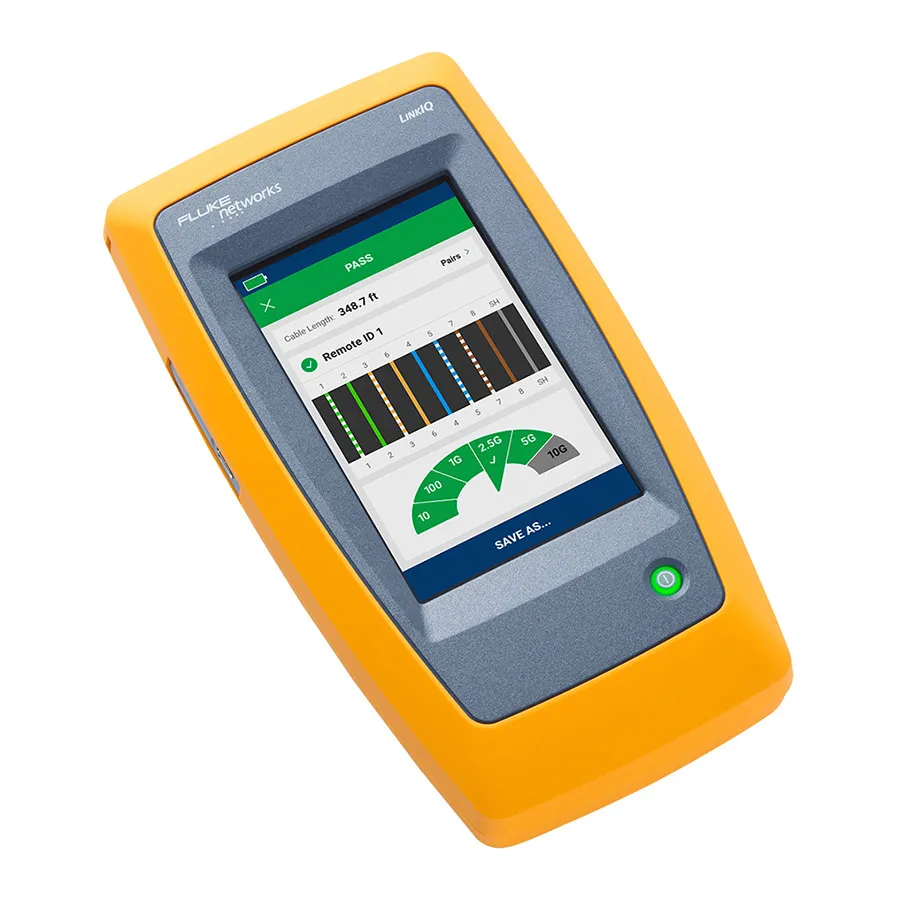 Tester sítě a kabelů Fluke Networks LIQ-100/FPC3
