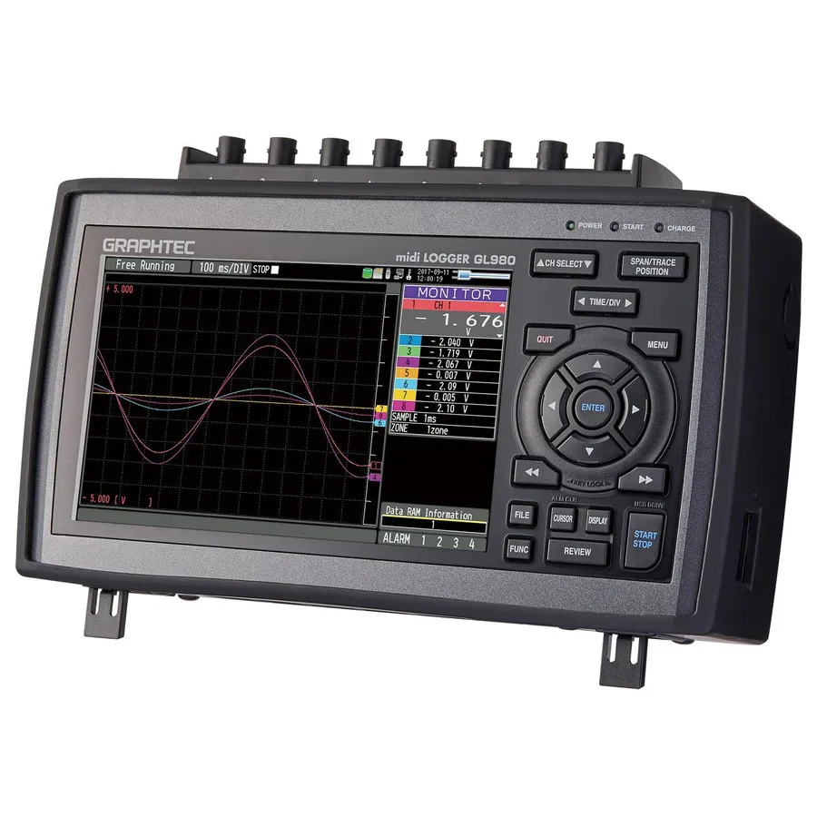 Graphtec GL980 Vysokorychlostní dataloger
