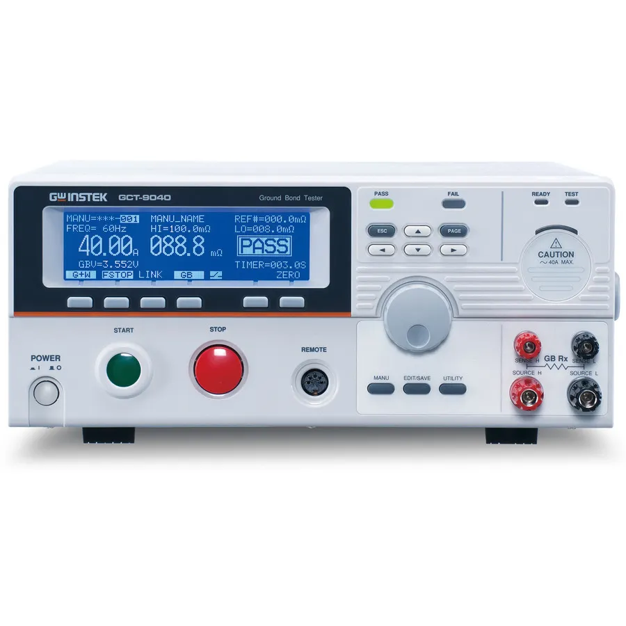 Testér uzemňovacího spojení GW Instek GCT-9040
