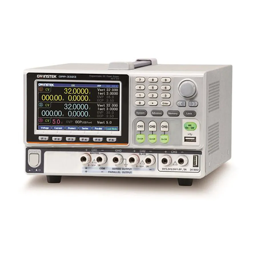 GW Instek GPP-3323 (LAN+GPIB) Programovatelný zdroj stejnosměrného proudu